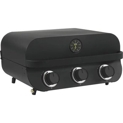 Barbecue extérieur Happy Garden AM083 - 3 brûleurs 8,4 kW - Noir durable - Publicité Barbecue extérieur Happy Garden AM083 - 3 brûleurs 8,4 kW - Noir durable - Publicité