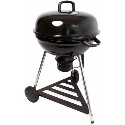 Tanton Grand Barbecue à Charbon - Diamètre 57cm, avec Thermomètre et Roues - Publicité Tanton Grand Barbecue à Charbon - Diamètre 57cm, avec Thermomètre et Roues - Publicité
