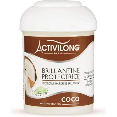 Activilong Aceite de Coco Brillantina Protectora - Producto para el cabello Activilong Aceite de Coco Brillantina Protectora - Producto para el cabello