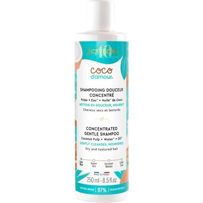 Shampooing Douceur Coco d'Amour - Hydratant Cheveux Secs - 250ml - Publicité Shampooing Douceur Coco d'Amour - Hydratant Cheveux Secs - 250ml - Publicité
