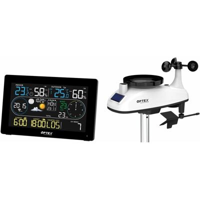 Optex 990062 Station météo - Station météo Wi-Fi - Publicité Optex 990062 Station météo - Station météo Wi-Fi - Publicité