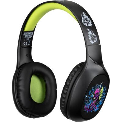 Cuffie Konix Stranger Things - Bluetooth 5.3, Cablate & Wireless - Altoparlanti 40mm Cuffie Konix Stranger Things - Bluetooth 5.3, Cablate & Wireless - Altoparlanti 40mm