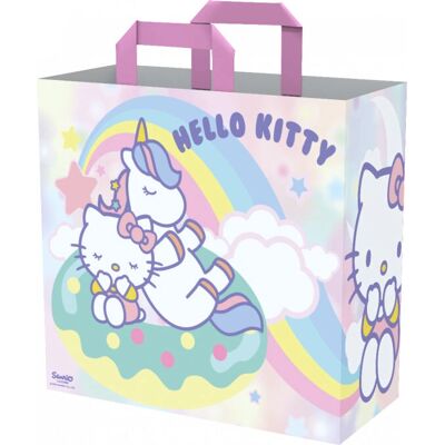 Sac de Shopping Hello Kitty Licorne - Élégant & Résistant - Publicité Sac de Shopping Hello Kitty Licorne - Élégant & Résistant - Publicité