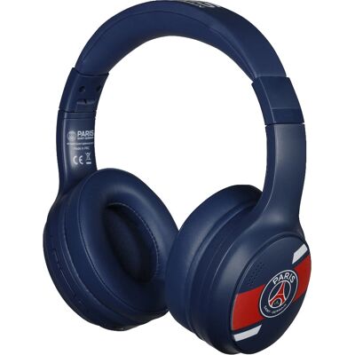 Casque Konix PSG - Filaire et sans fil - Bluetooth Bleu - Appels/Musique/Sport/Quotidien - Publicité Casque Konix PSG - Filaire et sans fil - Bluetooth Bleu - Appels/Musique/Sport/Quotidien - Publicité