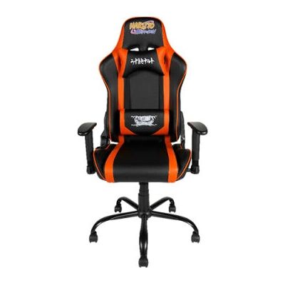 Konix KX NARUTO PREMIUM Gaming Stoel - Verstelbaar, Zwart/Oranje Konix KX NARUTO PREMIUM Gaming Stoel - Verstelbaar, Zwart/Oranje