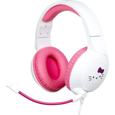Konix Hello Kitty Headset Bedraad Roze-Wit Gaming Konix Hello Kitty Headset Bedraad Roze-Wit Gaming