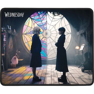 Tapis de souris Wednesday - Duel M - Multicolore 32x27cm - Publicité Tapis de souris Wednesday - Duel M - Multicolore 32x27cm - Publicité