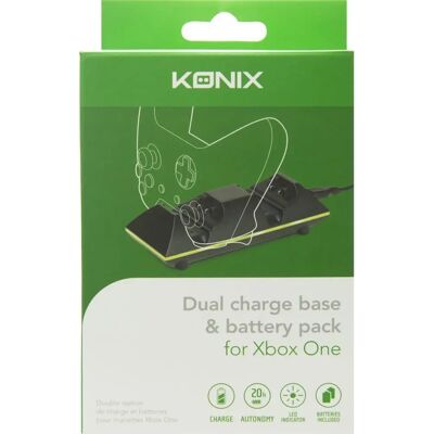 Konix 3328170225885 Chargeur USB Noir pour Intérieur - Chargeur d'Appareil Mobile Konix 3328170225885 Chargeur USB Noir pour Intérieur - Chargeur d'Appareil Mobile