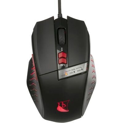Konix Drakkar Evo Gaming Hiiri - 2500 DPI - Musta Konix Drakkar Evo Gaming Hiiri - 2500 DPI - Musta
