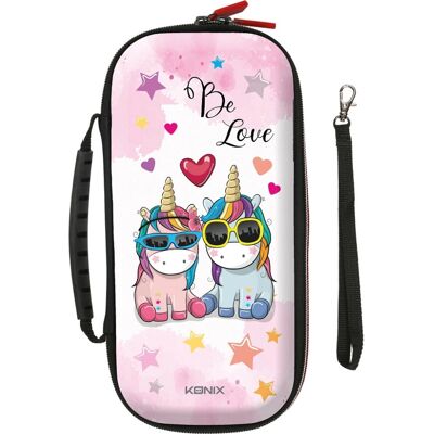 Konix Unik Be Love Hardshell case for Nintendo - Multi Konix Unik Be Love Hardshell case for Nintendo - Multi