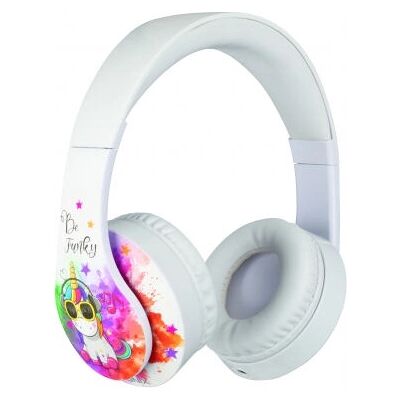 Konix Unik Unicorn Be Funky casque gaming - BLANC - Publicité Konix Unik Unicorn Be Funky casque gaming - BLANC - Publicité