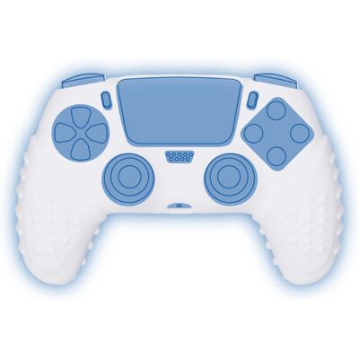 Konix Mythics White Silicone Controller Skin - PS5 Konix Mythics White Silicone Controller Skin - PS5