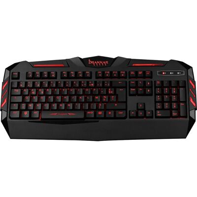Konix - Drakkar KX - FR AZERTY - USB - Clavier - Publicité Konix - Drakkar KX - FR AZERTY - USB - Clavier - Publicité