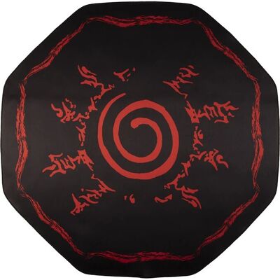 Konix Naruto KX-NAR-FMAT-SYMB - Vloerkleed voor Binnen - Zwart, Rood Konix Naruto KX-NAR-FMAT-SYMB - Vloerkleed voor Binnen - Zwart, Rood