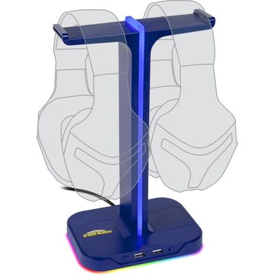 Konix My Hero Academia Headset Stand - Dual USB LED Display Konix My Hero Academia Headset Stand - Dual USB LED Display