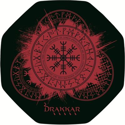 Tapis de Jeu Konix Drakkar 61881117666 Noir Rouge Tapis de Jeu Konix Drakkar 61881117666 Noir Rouge