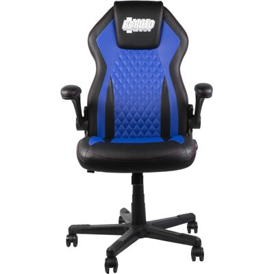 Fauteuil de gaming Konix Boruto - Noir et bleu - Siège ergonomique Fauteuil de gaming Konix Boruto - Noir et bleu - Siège ergonomique