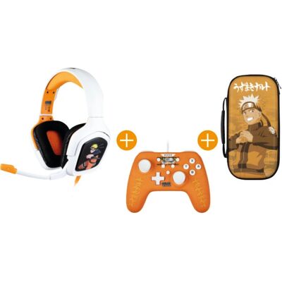 Konix Naruto Orange Weiß USB Gamepad Controller - Spieltyp Konix Naruto Orange Weiß USB Gamepad Controller - Spieltyp