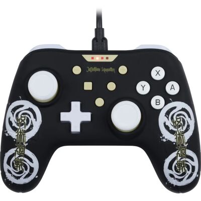 Konix Nintendo Switch Kabelcontroller - Jujutsu Kaisen Schwarz Konix Nintendo Switch Kabelcontroller - Jujutsu Kaisen Schwarz