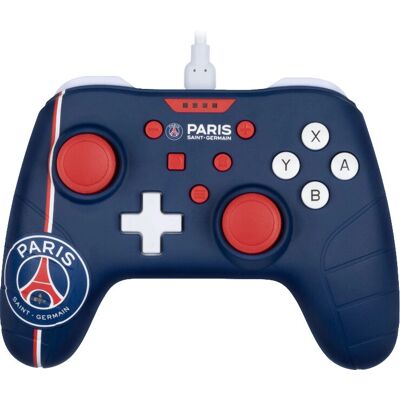 Manette Filaire Konix Nintendo Switch - Paris Saint-Germain Bleu - Publicité Manette Filaire Konix Nintendo Switch - Paris Saint-Germain Bleu - Publicité