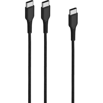 Câble USB Konix 3m USB C - Noir - Type A à C pour DualSense PS5 - Publicité Câble USB Konix 3m USB C - Noir - Type A à C pour DualSense PS5 - Publicité
