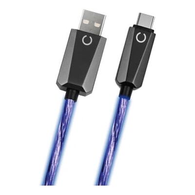 Cavo USB Konix - USB A a USB C - 1,2 m Cavo USB Konix - USB A a USB C - 1,2 m