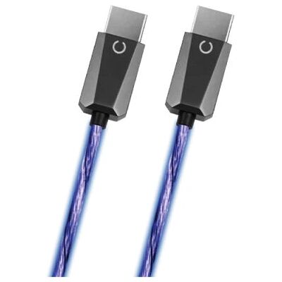 Cable HDMI Konix 2.1 4K 8K LED Rojo - Cable HDMI Cable HDMI Konix 2.1 4K 8K LED Rojo - Cable HDMI