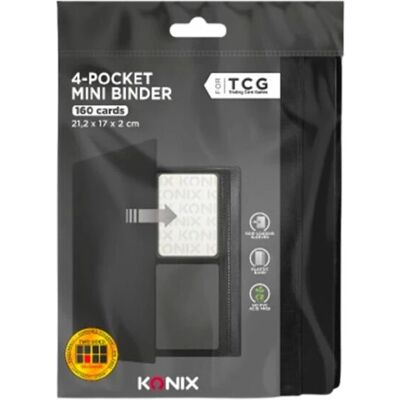 Konix - 78449000018 - 160 kaarten - 4 per pagina - Card album Konix - 78449000018 - 160 kaarten - 4 per pagina - Card album