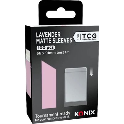Konix - 78449000023 - 66x91 mm - Card sleeve Konix - 78449000023 - 66x91 mm - Card sleeve