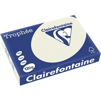 Papier à Copier Gris Clairefontaine A4 120g 250 Feuilles - Fournitures de Bureau - Publicité Papier à Copier Gris Clairefontaine A4 120g 250 Feuilles - Fournitures de Bureau - Publicité