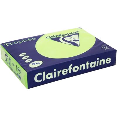 Clairefontaine - Trophée Intens - A4 - 80 g/m² - Papier Clairefontaine - Trophée Intens - A4 - 80 g/m² - Papier