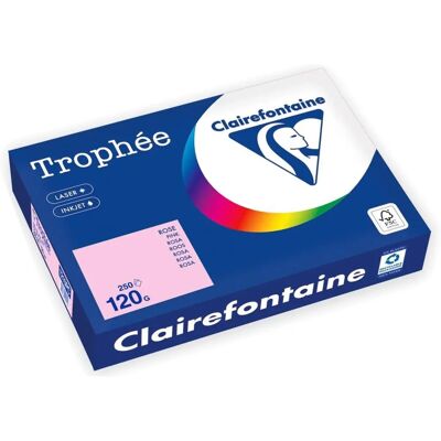 Clairefontaine Trophée rosa A4 120 g/m² - Kopierpapier Clairefontaine Trophée rosa A4 120 g/m² - Kopierpapier