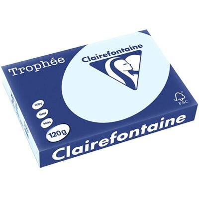 Clairefontaine - Blå Kopieringspapper A4 120g - Product Type Clairefontaine - Blå Kopieringspapper A4 120g - Product Type