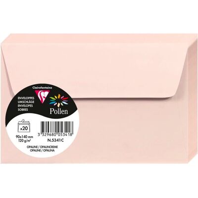 Clairefontaine Pollen Röd Kuvert - Papper, 20 st, 90x140mm Clairefontaine Pollen Röd Kuvert - Papper, 20 st, 90x140mm