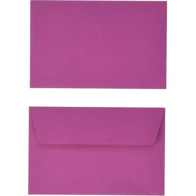 Clairefontaine Enveloppes auto-adhésives rose framboise 20 - Enveloppes d'invitation - Publicité Clairefontaine Enveloppes auto-adhésives rose framboise 20 - Enveloppes d'invitation - Publicité