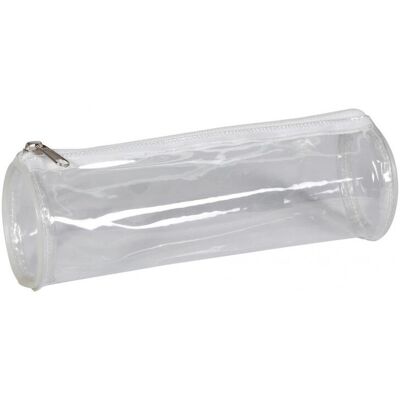 Clairefontaine 3329680084856 Transparent Pencil Case - Exam-Ready Clairefontaine 3329680084856 Transparent Pencil Case - Exam-Ready