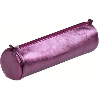 Clairefontaine 8689C round leather pencil case - Pencil case Clairefontaine 8689C round leather pencil case - Pencil case