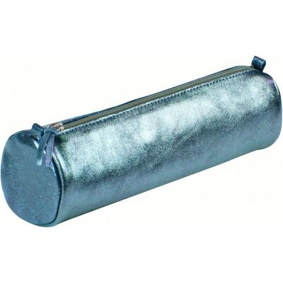Clairefontaine Indigo Pearlescent Leather Pencil Case - Product Type Clairefontaine Indigo Pearlescent Leather Pencil Case - Product Type