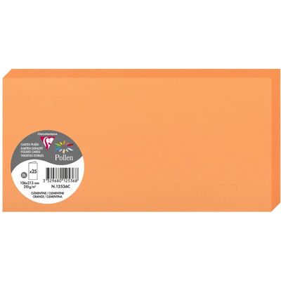 Clairefontaine Pollen Cartes pliées Rose hortensia - Cartes - Publicité Clairefontaine Pollen Cartes pliées Rose hortensia - Cartes - Publicité