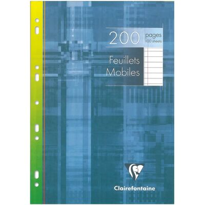 Clairefontaine 1756C Skiljeark - A4, 90g, Vit - För skolan Clairefontaine 1756C Skiljeark - A4, 90g, Vit - För skolan