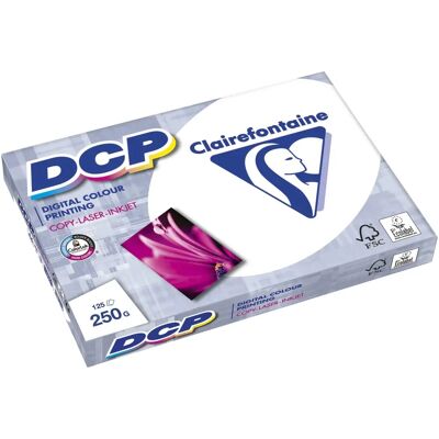 Clairefontaine 1858C A3 Druckerpapier - Hellweiß, 125 Blatt Clairefontaine 1858C A3 Druckerpapier - Hellweiß, 125 Blatt
