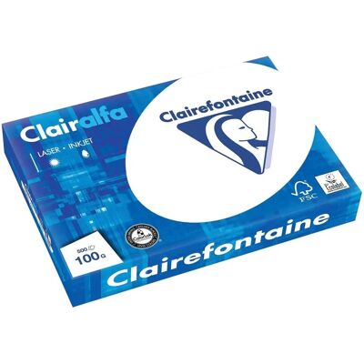 Clairefontaine A3 Kopierpapier - FSC, Hochweiß, 100 g/m² Clairefontaine A3 Kopierpapier - FSC, Hochweiß, 100 g/m²