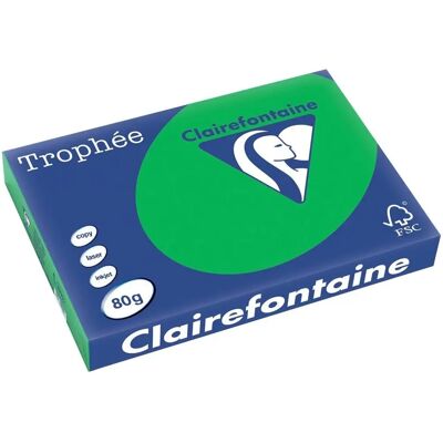 Clairefontaine Trophée Vert A3 - Papier - Publicité Clairefontaine Trophée Vert A3 - Papier - Publicité