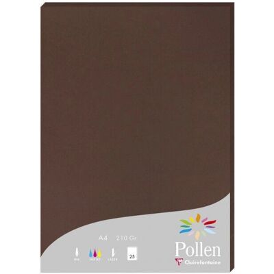Clairefontaine Pollen Barna A4 Nyomtatópapír - FSC Tanúsítvánnyal Clairefontaine Pollen Barna A4 Nyomtatópapír - FSC Tanúsítvánnyal