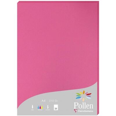Carta da stampa Pollen Fucsia A4 Clairefontaine Carta da stampa Pollen Fucsia A4 Clairefontaine