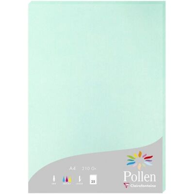 Clairefontaine Pollen Mint A4 Utskrifts Papper Clairefontaine Pollen Mint A4 Utskrifts Papper
