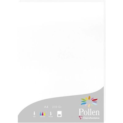 Clairefontaine Pollen A4 210g Nehéz Nyomtatópapír - Nyomtatópapír Clairefontaine Pollen A4 210g Nehéz Nyomtatópapír - Nyomtatópapír