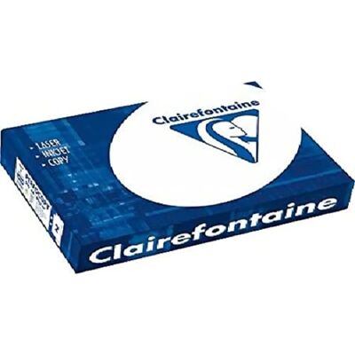 Papier A4 Blanc Clairefontaine 80g 4 Trou 500 Feuilles - Publicité Papier A4 Blanc Clairefontaine 80g 4 Trou 500 Feuilles - Publicité