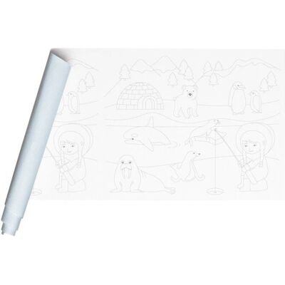 Papel de arte Clairefontaine 34185C - Patrón preimpreso, PEFC, 120g/m2, 10x0,5m Papel de arte Clairefontaine 34185C - Patrón preimpreso, PEFC, 120g/m2, 10x0,5m