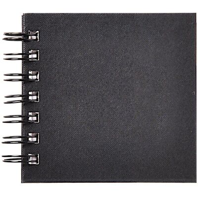 Cuaderno espiral Goldline de Clairefontaine - 10x10cm - Negro - Cuaderno Cuaderno espiral Goldline de Clairefontaine - 10x10cm - Negro - Cuaderno